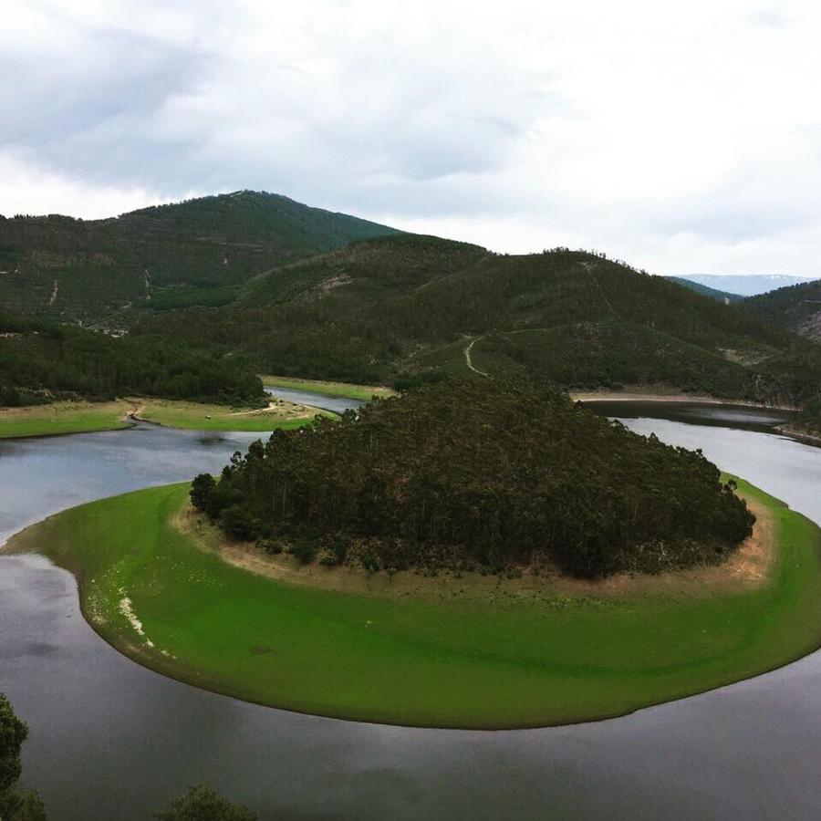 El Acebo Villa Hervas Bagian luar foto