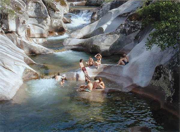 El Acebo Villa Hervas Bagian luar foto