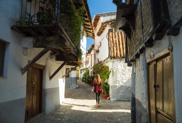 El Acebo Villa Hervas Bagian luar foto